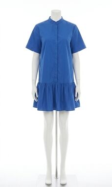 NEW GILNER FARRAR olivette dress in azure